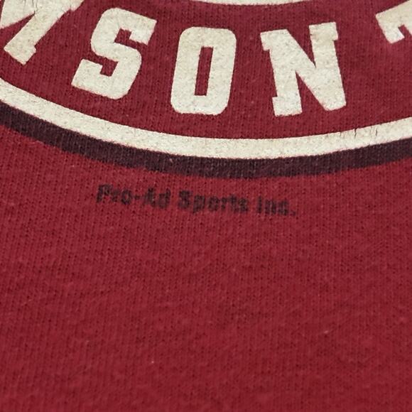 VTG Y2K Alabama Crimson Tide T Shirt Boxy XL Licensed Red Delta Weight NCAA - Picture 3 of 9